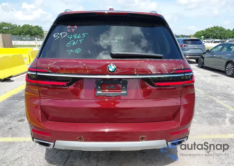 2026 BMW X7 xDrive40I from USA, damaged, VIN 5UX23EM03T9068525